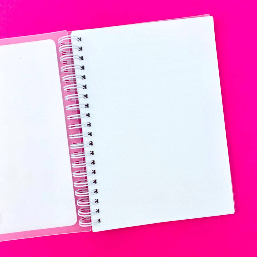 Shine Sticker Studio - Wholesale Scrapbook - Pink Gingham Reusable Sticker Book1