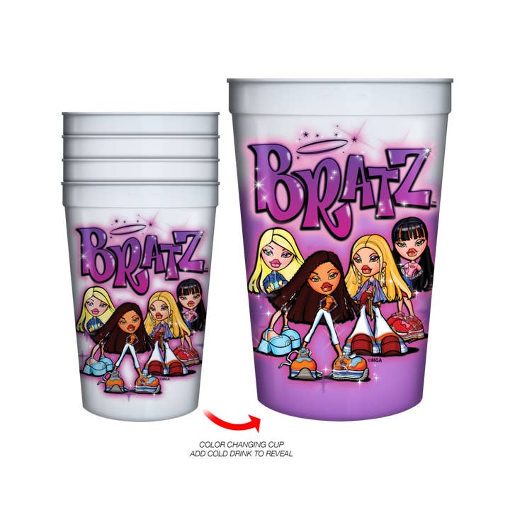 Silver Buffalo - Wholesale Disposable Cup - 16pc 4pk 15oz Plastic Color Changing Cup Assortment2