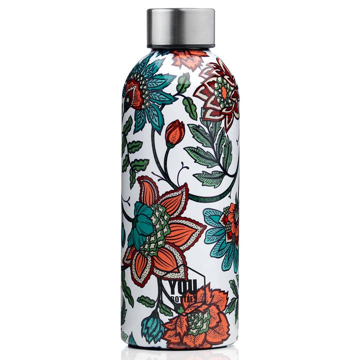 Thermal bottle 500ml — Bohemian Flower for wholesale by YouBottles
