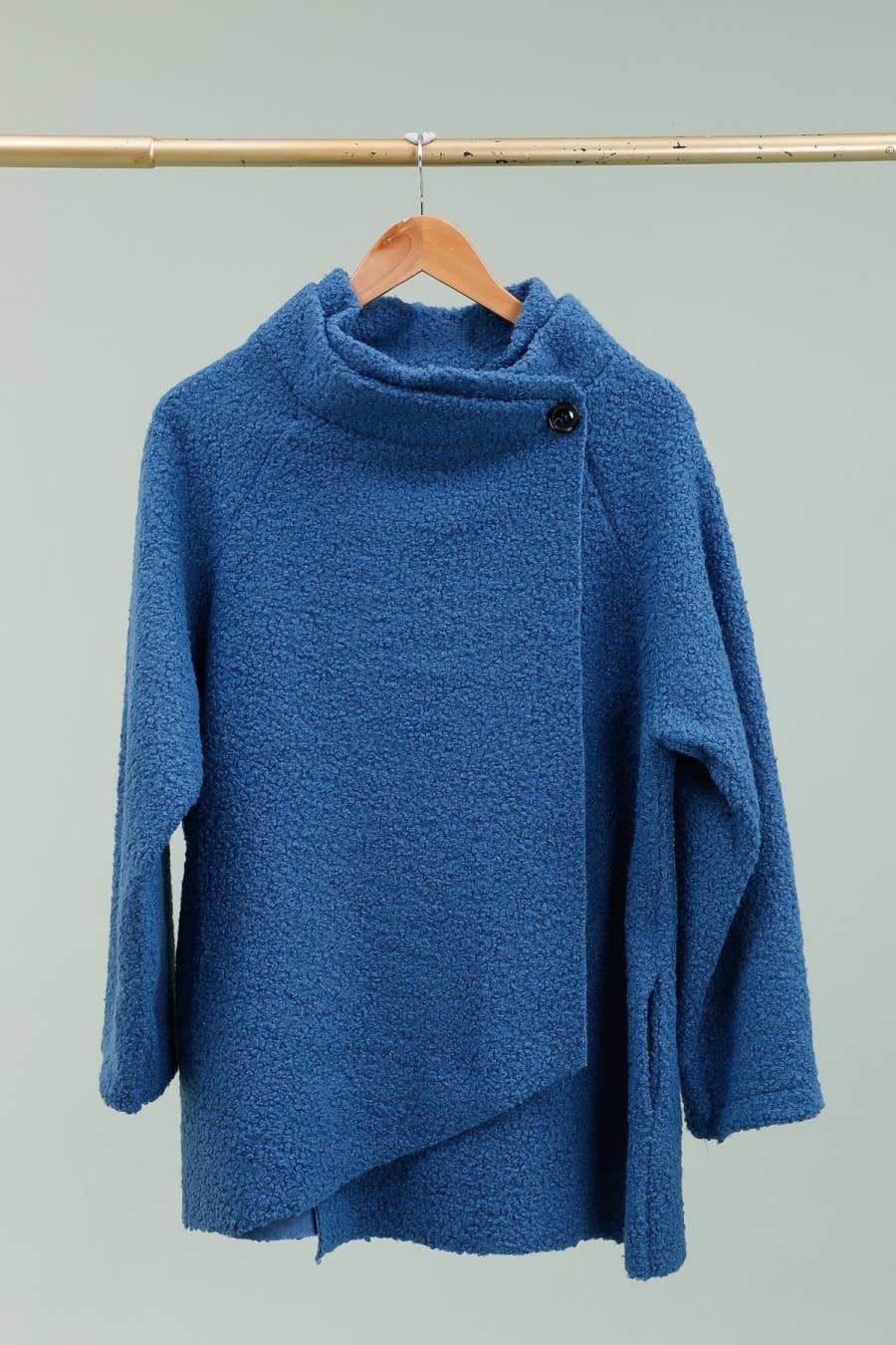 la maison des fibres naturelles – Großhandel College-/Baseballjacke – Damen – Kimono-Stil Jacke 09517 90% Polyester 10% Wolle4