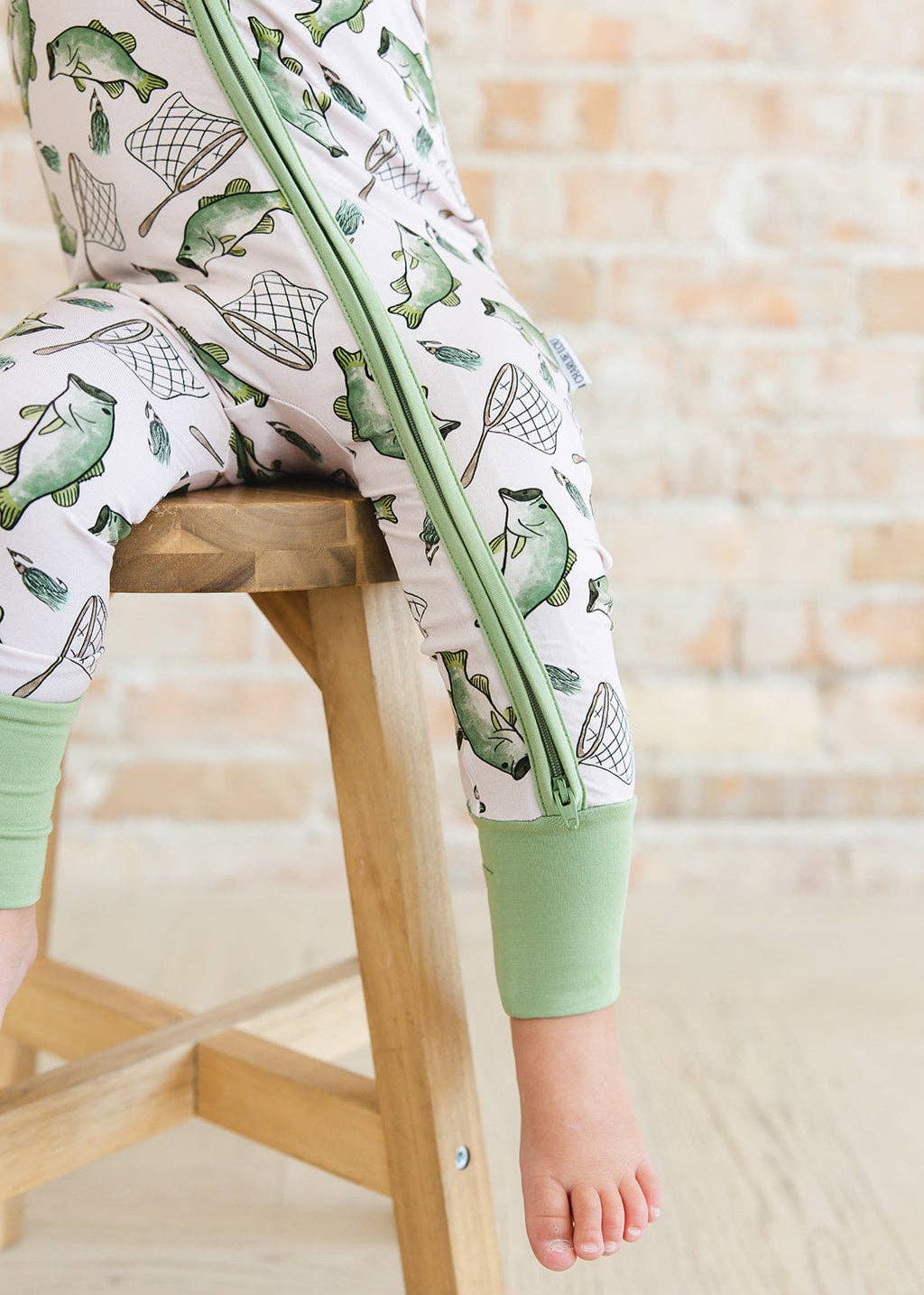 Charlie Lou Baby - Wholesale Jumpsuit - Baby - Bamboo Rompee™ | Gone Fishin'15