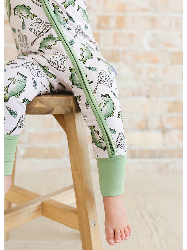 Charlie Lou Baby - Wholesale Jumpsuit - Baby - Bamboo Rompee™ | Gone Fishin'15