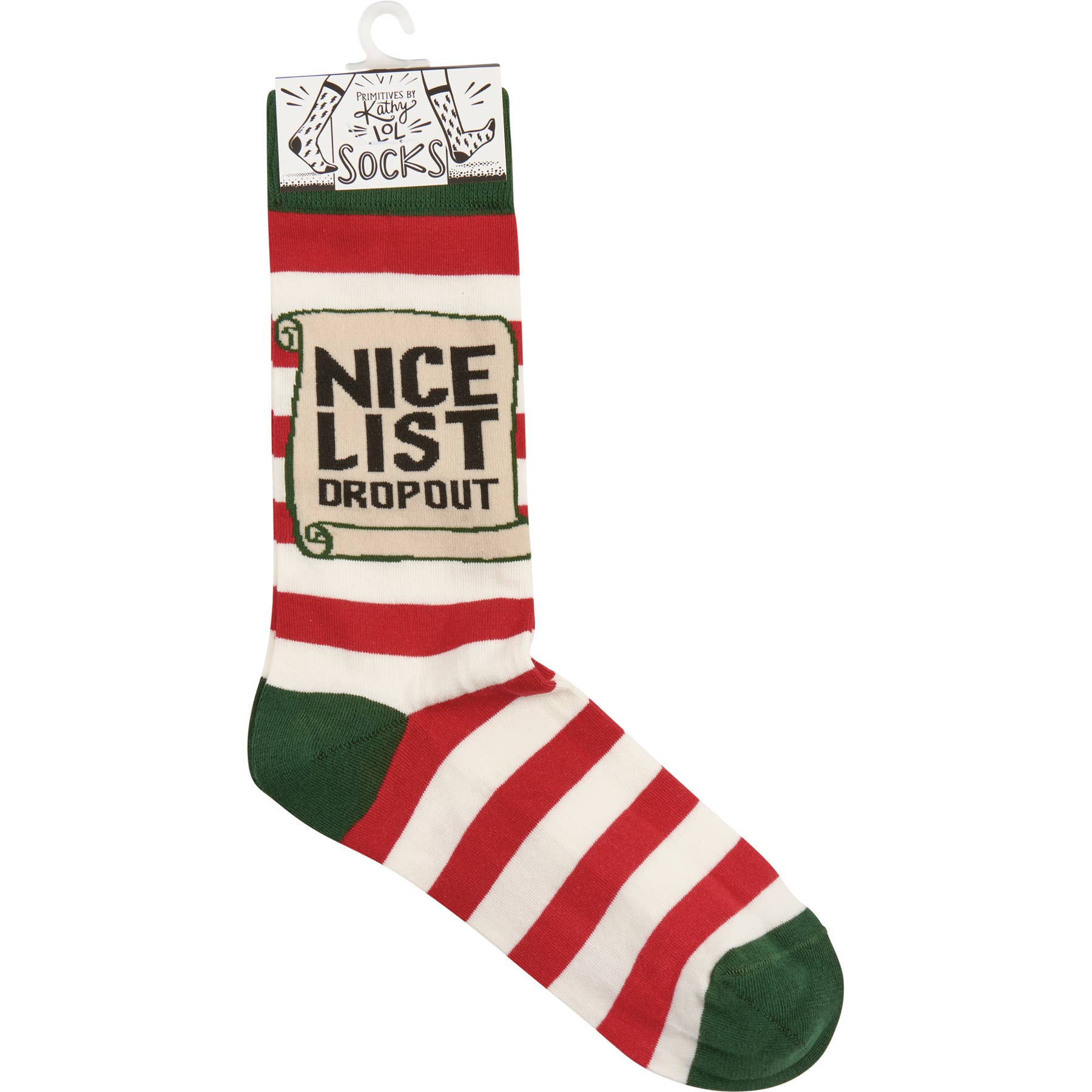 Primitives by Kathy - Wholesale Socks - Unisex - Nice List Dropout Socks3