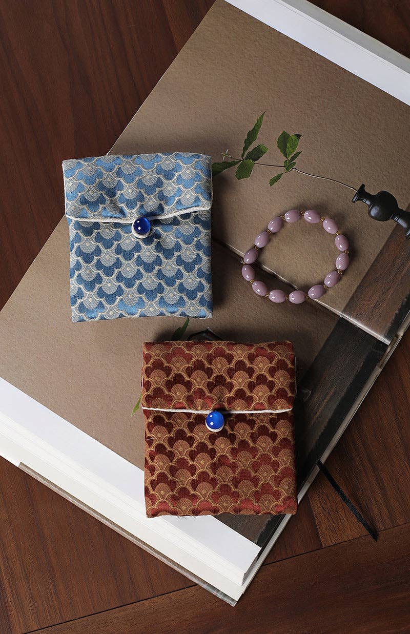 Gohobi （We cover U.S. import duties） – Großhandel Schmuckschatulle/-Organizer – Gohobi Deluxe Armbandtasche aus chinesischem Brokat10