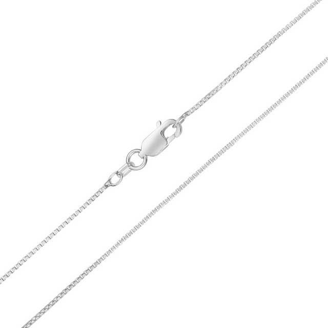 NYC Sterling - Wholesale Link & Chain Necklace - .925 Sterling Silver Unisex 0.9MM Square Box Chain1