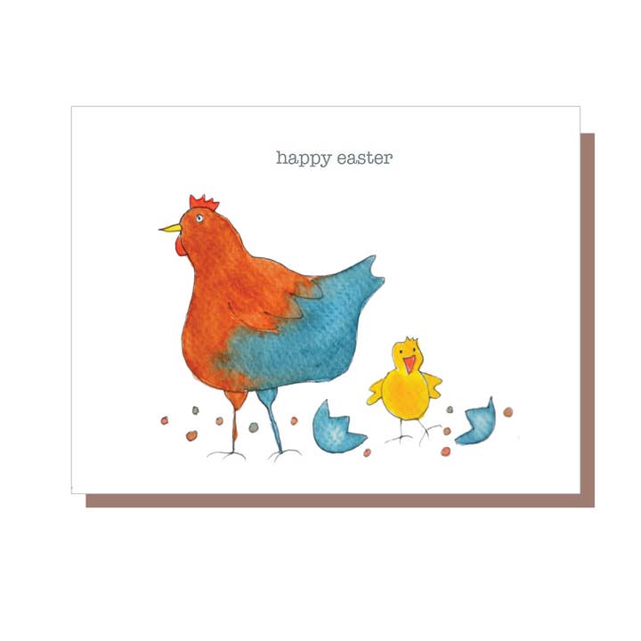 Tarjeta de felicitación de Pascua - hecha en Irlanda para venta al por mayor de Irish Greeting Cards by Catherine Dunne