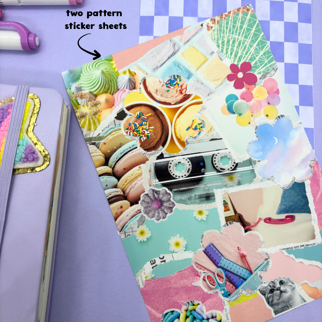 Kish B. Designs - Wholesale Sticker - Little Paper Things| The Little Bits| Junk Journal Packet4