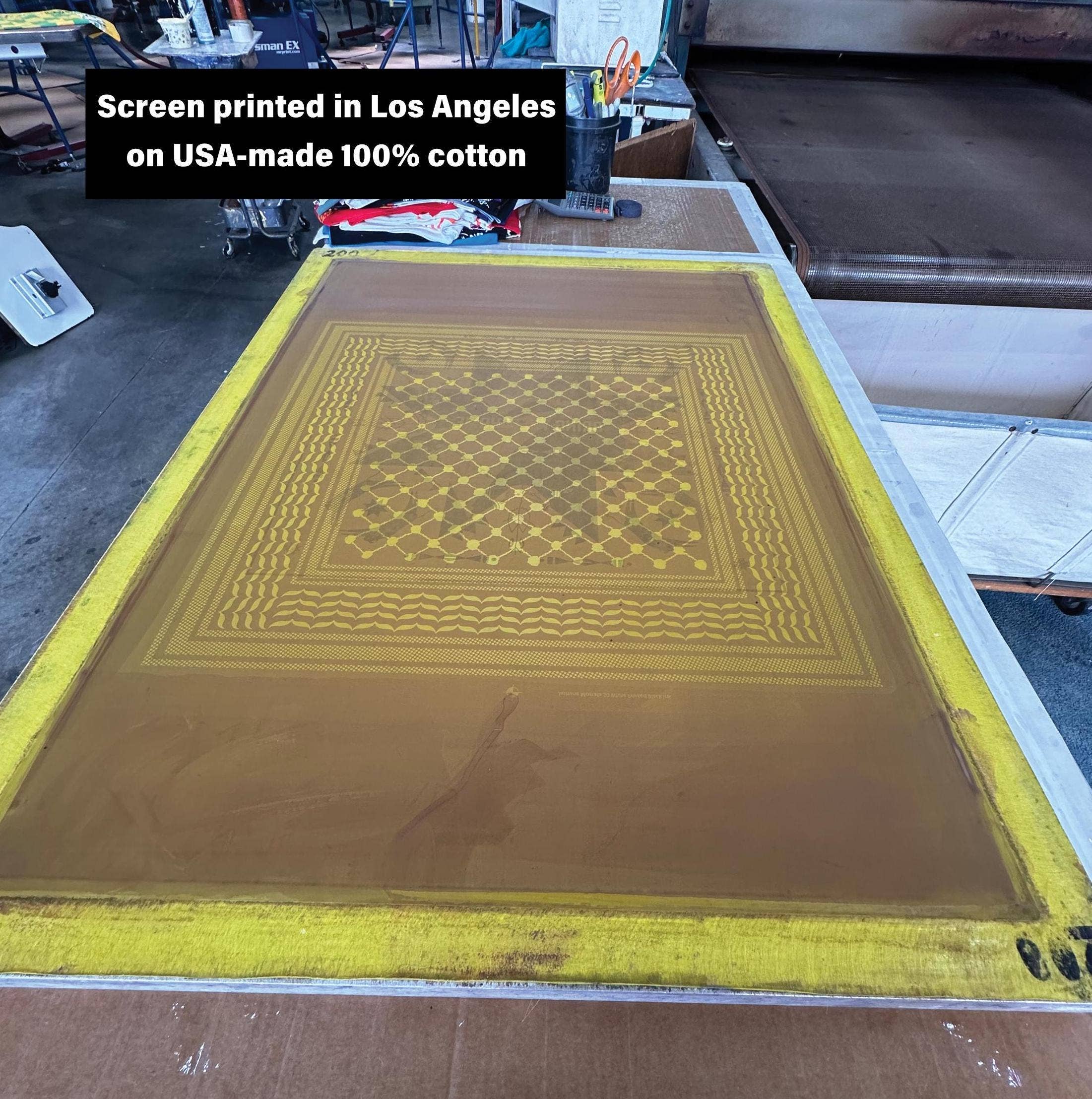 Stitch4pali - Wholesale Bandana - Women's - 100% Cotton Kuffiyah Bandana Palestinian Kuffiyeh design 8