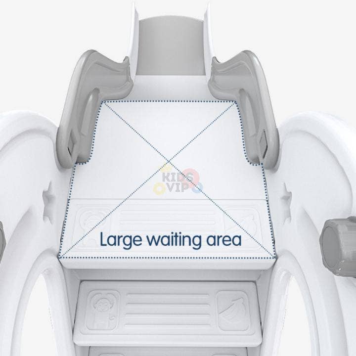 Blanco Tobogán de Números para Niños Interior/Exterior ? Escalones y Aro de Baloncesto de venta al por mayor en Faire6