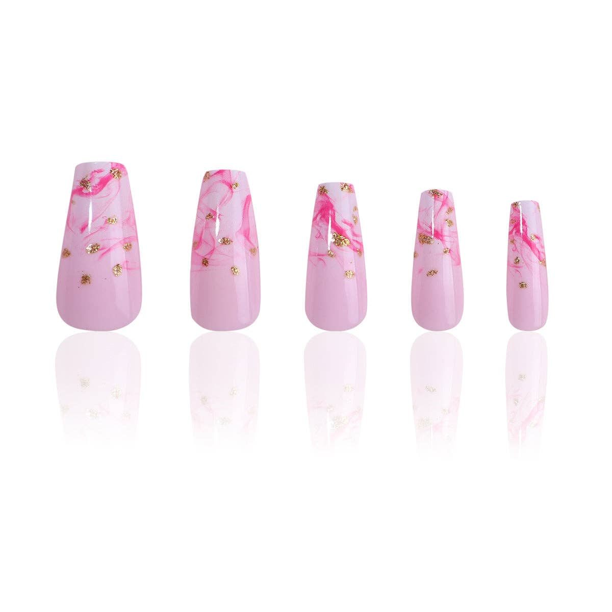 P.R.M.I.T Beauty - Wholesale Press-On/Fake Nails - PINK HAZE2