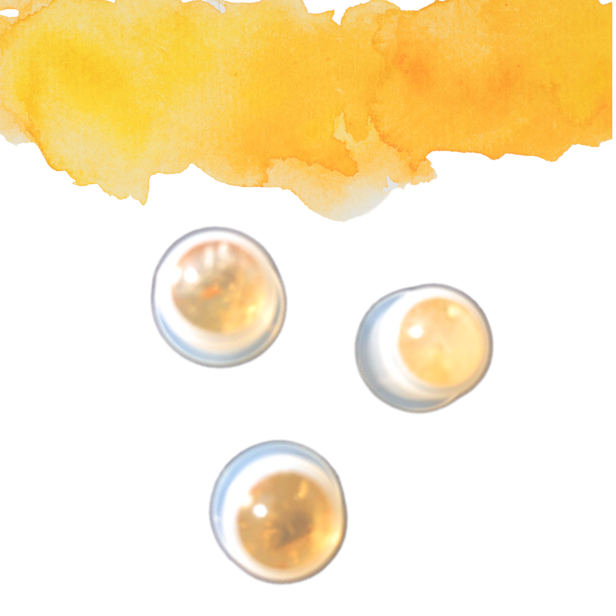 Essential Wellness - Body, Mind, Spirit - Wholesale Essential oil roll-on - CITRINE Gemstone Rollerball Inserts 1