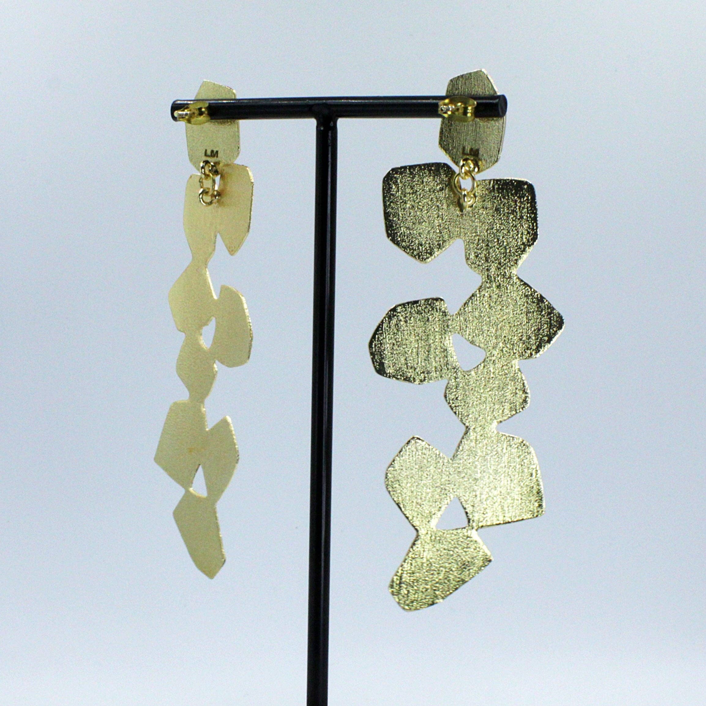 LA MAR - Wholesale Dangle Earrings - MÓDENA earrings gold-plated - Designed with character5
