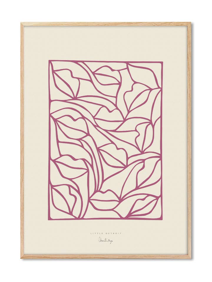 Little Detroit - Kisses no. 02 for wholesale by PSTR Studio