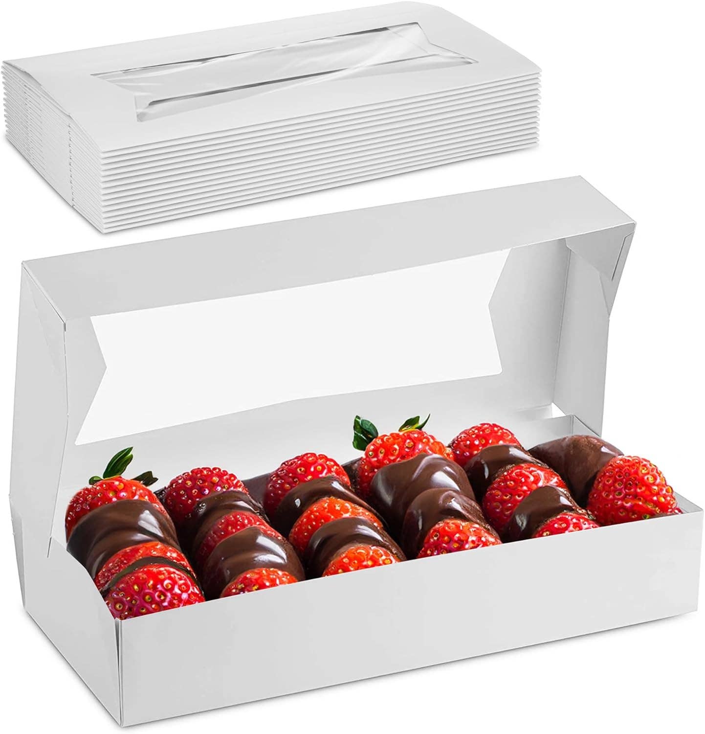 MT Products - Wholesale Food Storage Container - MT Products White Cookie Boxes/Bakery Boxes9