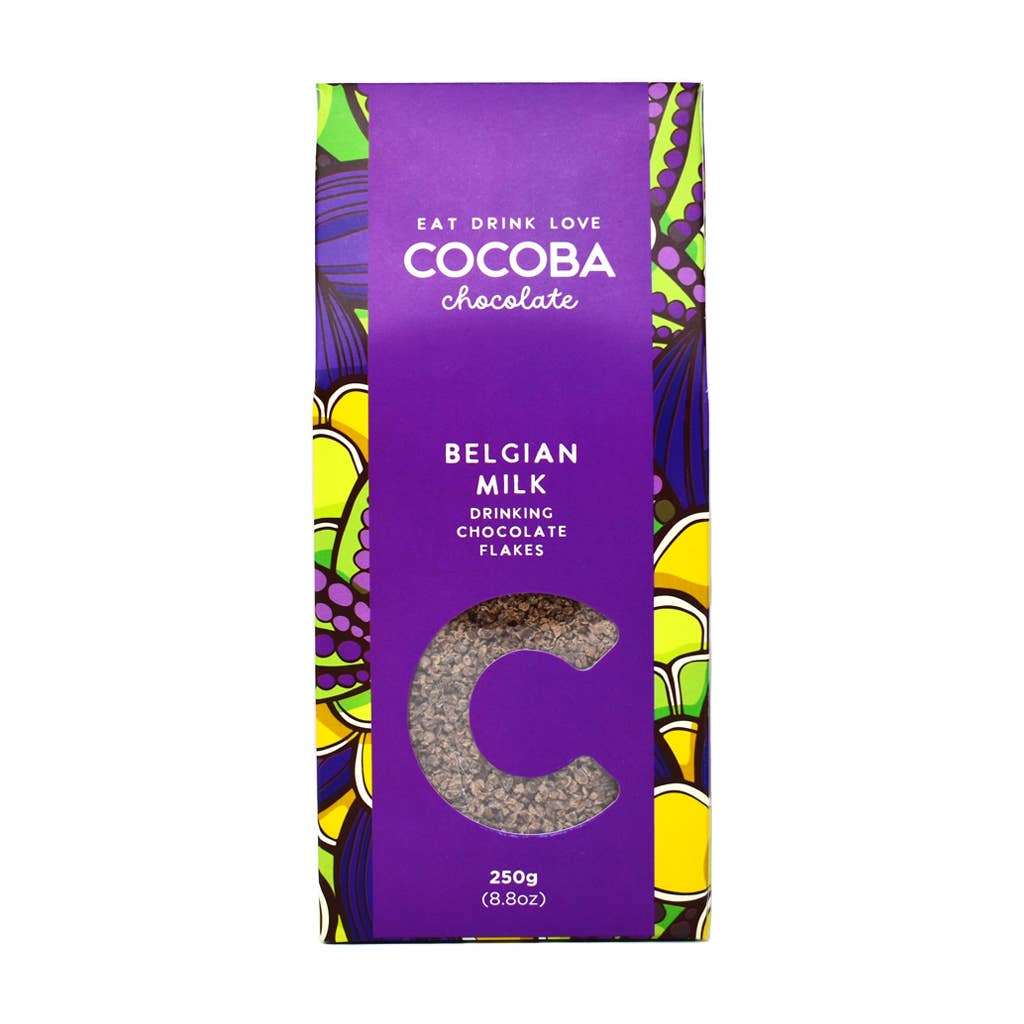 Cocoba – Engroshandel Varm kakaoblanding – Belgisk Mælk Drikke Chokolade Flager0