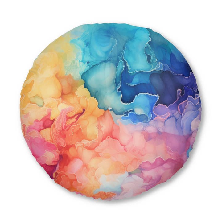 Harvey Pollockman - Rond vloerkussen voor wholesale door Velvet Rust