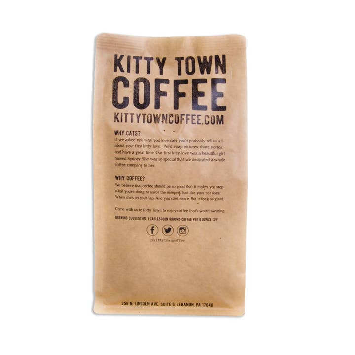 Kitty Town Coffee - Wholesale Coffee Beans - Smokey: Italian Roast Brazilian