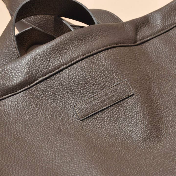 TIEFENBACHER LEHMANN - Wholesale Tote Bag - Women's - TOTE BAG maxi - mud2