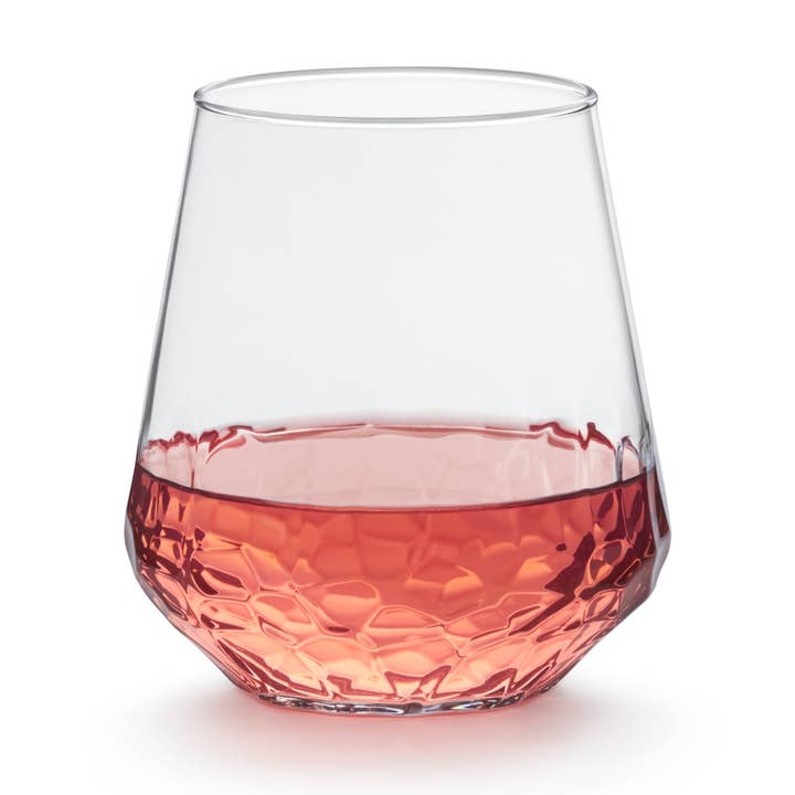 Libbey - Wholesale Wine Glass - Libbey Hammered Base, 17.75 oz, Set of 80