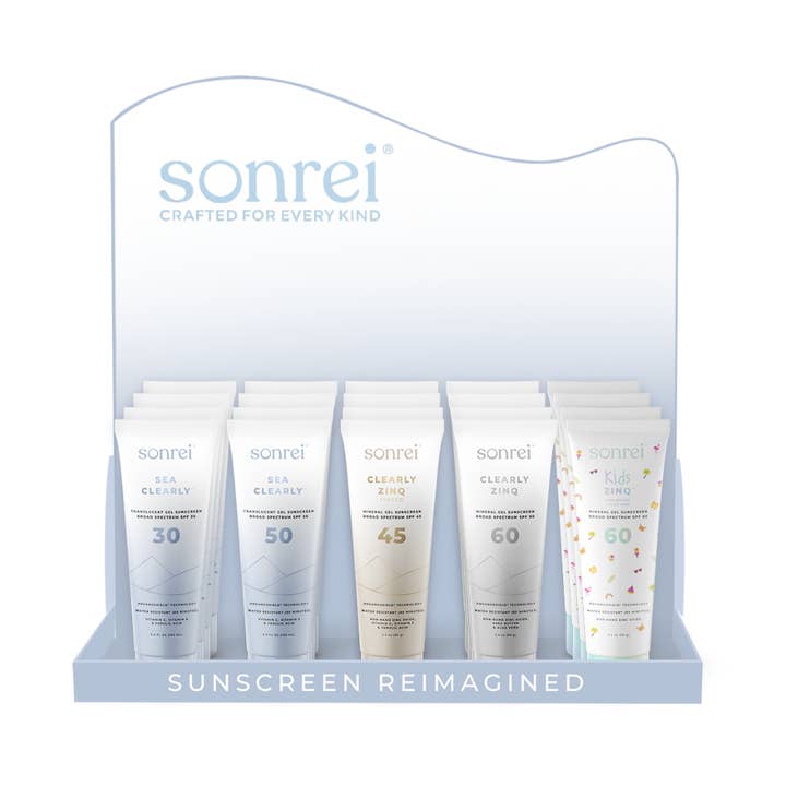 Sonrei Point of Purchase Acrylic Display for wholesale by Sonrei