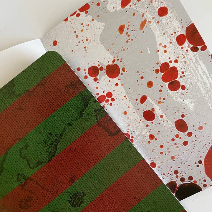 Justin Ryan Books - Vente Cahiers - Le pull de Freddy - Carnet/Journal - Cauchemars