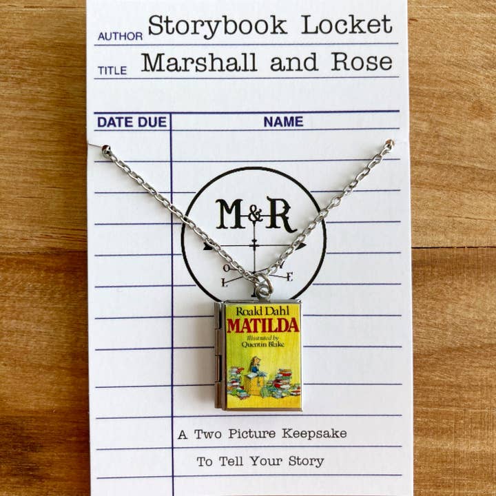 Book Locket Matilda for wholesale by Marshall and Rose