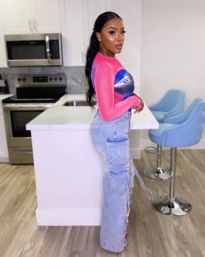 MB Fashion Wholesale - Vente Jean – femme - PANTALON EN JEAN À TAILLE ÉLASTIQUE MB FASHION 8483LY34