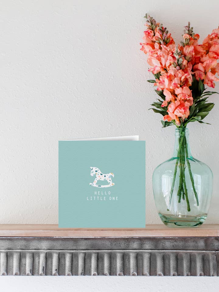 Hello Little One | Novo Cartão Bebé por atacado de KDee Designs