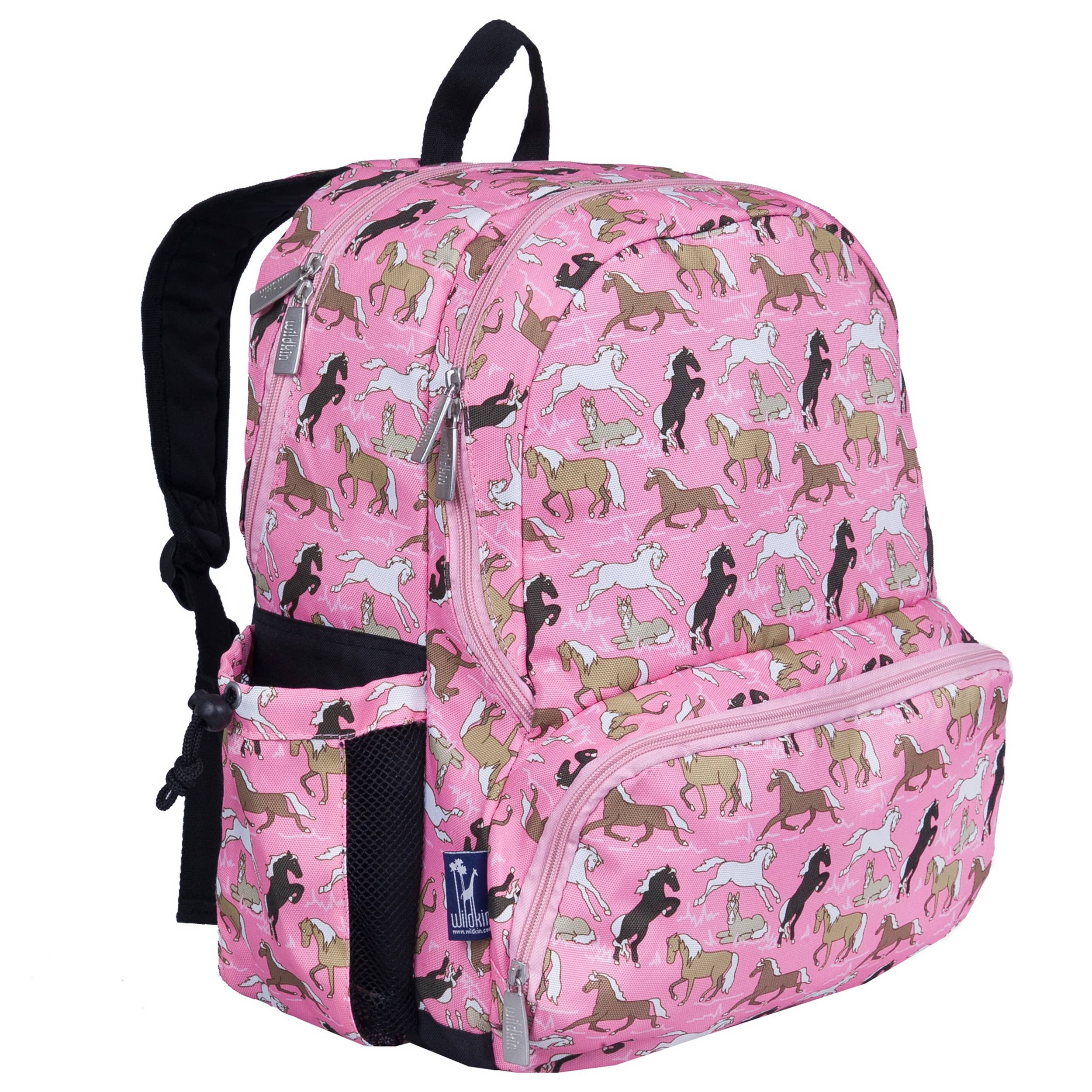 Wildkin - Wholesale Backpack - Kids - Horses in Pink 17 Inch Backpack0