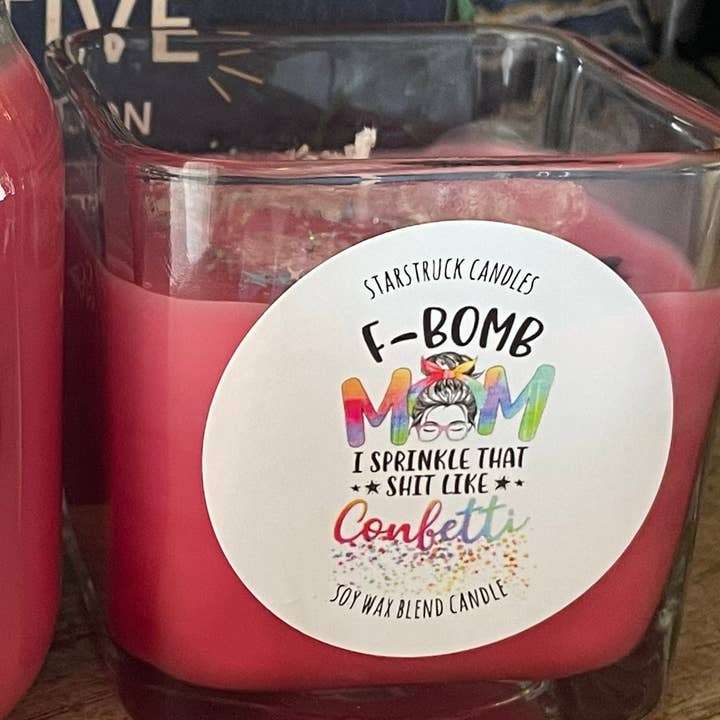 Confetti Mom crystal candle and other Purchase Wholesale modeschmuck. Free Returns & Net 60 Terms on Faire trending on Faire.