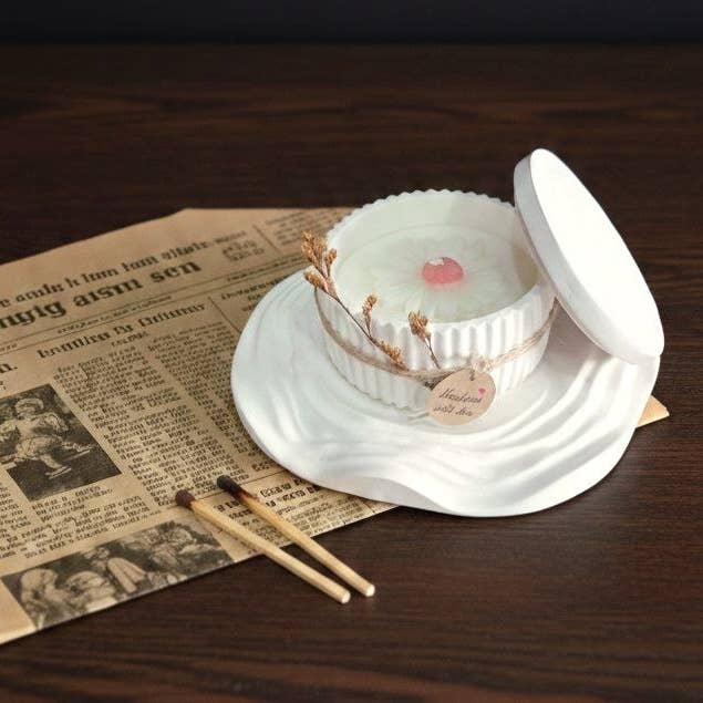 kanara Oud - Wholesale Jar/Filled Candle - Luxe Betonnen Kaars Set .ca 200 g hoogwaardige kokos-sojawas - Soft Atelier1