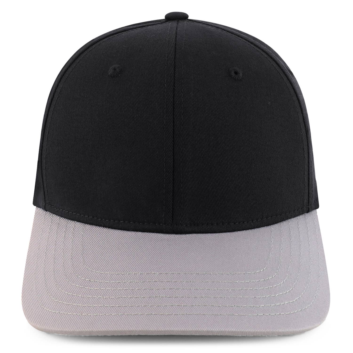 Trendy Apparel Shop - Venta al por mayor Gorra de béisbol - Unisex - Gorra de béisbol extragrande XXL de algodón estructurado en dos tonos1
