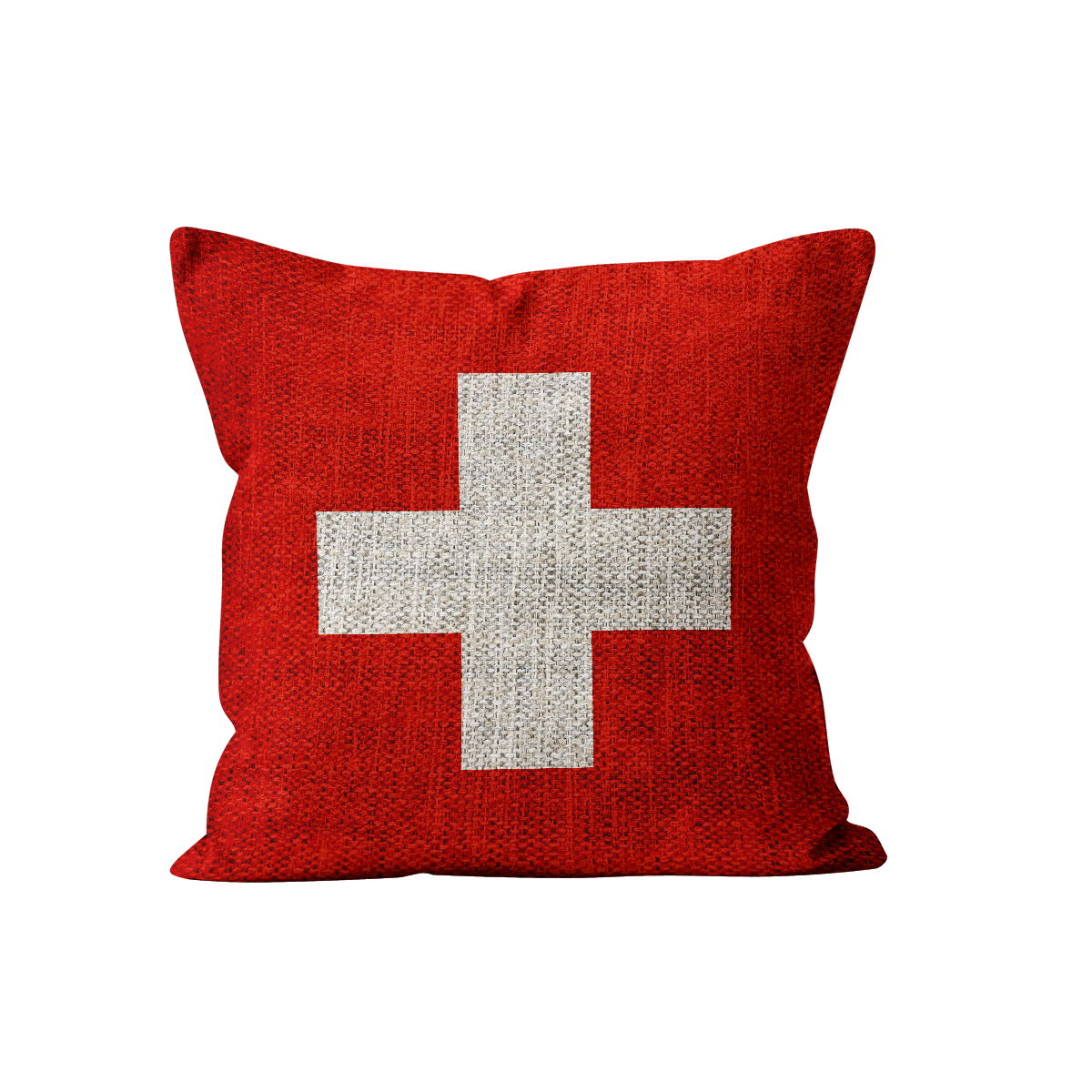 Coast and Valley - Wholesale Throw/Decorative Pillow - Swiss cross cushion0