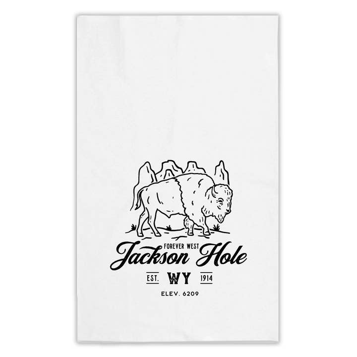 Jackson Hole theedoek voor wholesale door Fount Paper