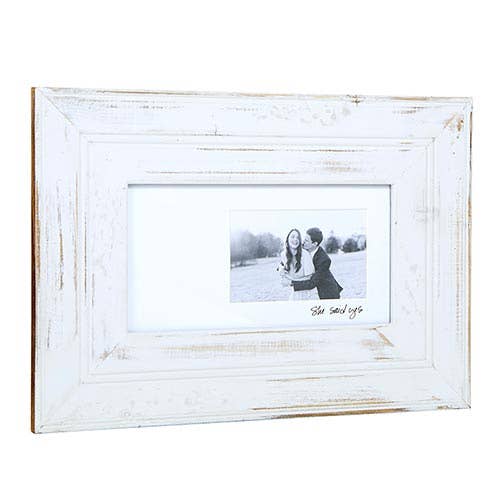 Santa Barbara Design Studio by Creative Brands - Wholesale Picture Frame - Face to Face Photo Frame - She Said Yes