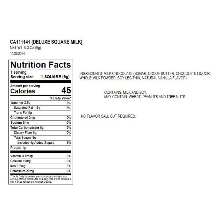 Astor Chocolate Corp. - Wholesale Chocolate Bar - Moodibars HAPPY Deluxe Square 1.75in Milk Chocolate3