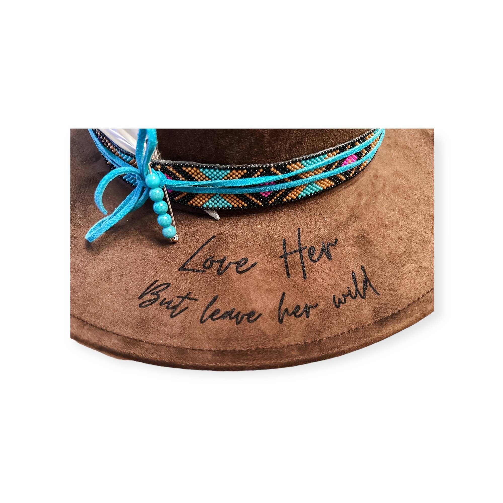 Wild Indigo - Wholesale Fedora - Women's - Love Her But Leave Her Wild Burned Hat2