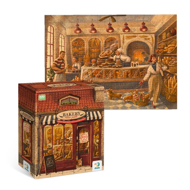 DoDo Brand - Vente Puzzle – enfant - Puzzle classique Bakery 300 pièces