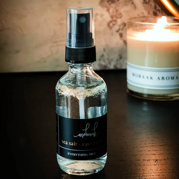 Sea Salt + Cactus Flower Everything Mist for wholesale by Mobaak Aroma Co.