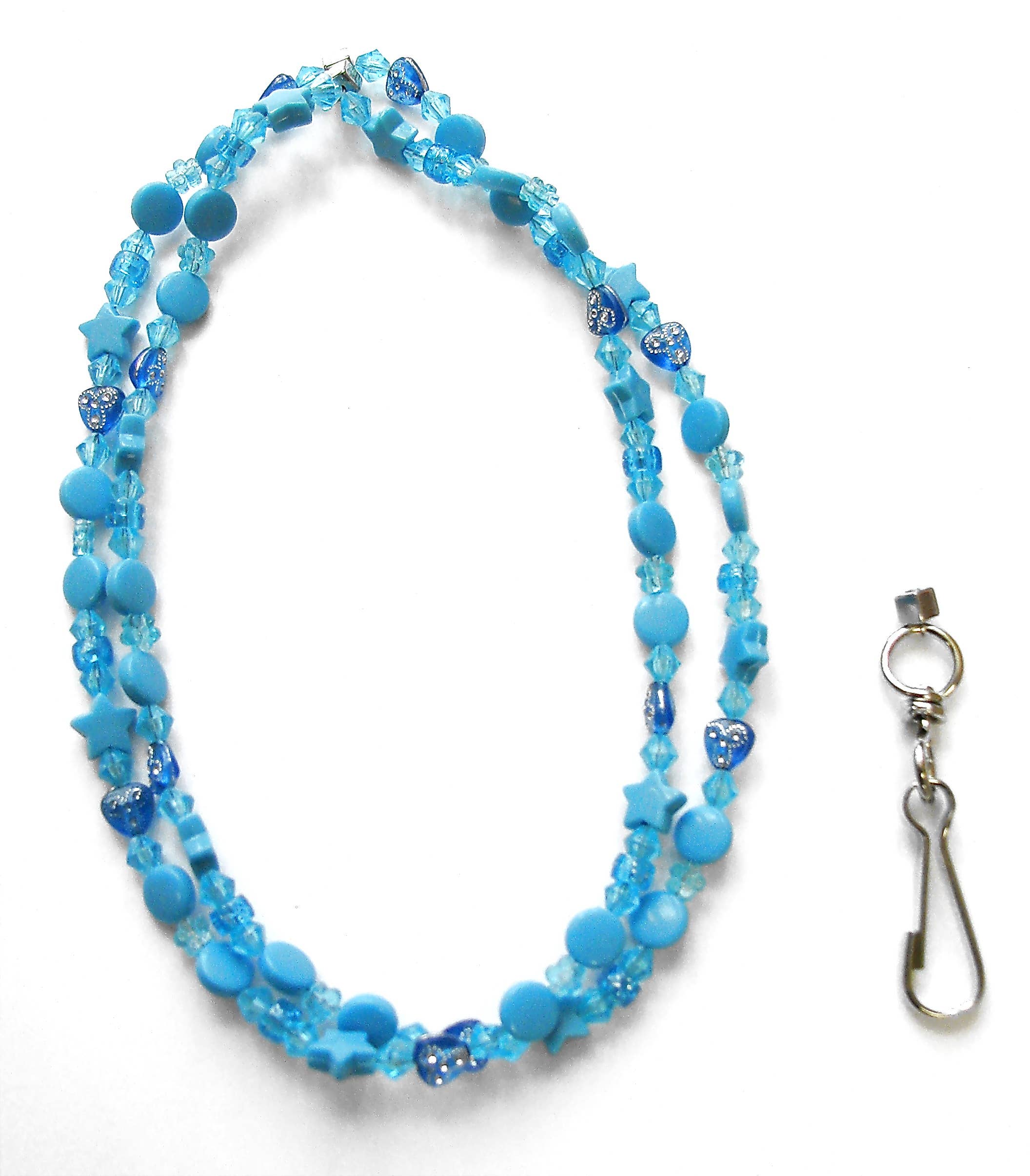 Fiona Accessories – wholesale Snodd - Dam – Beaded Badge Holder Snodd för nycklar ID-märke5