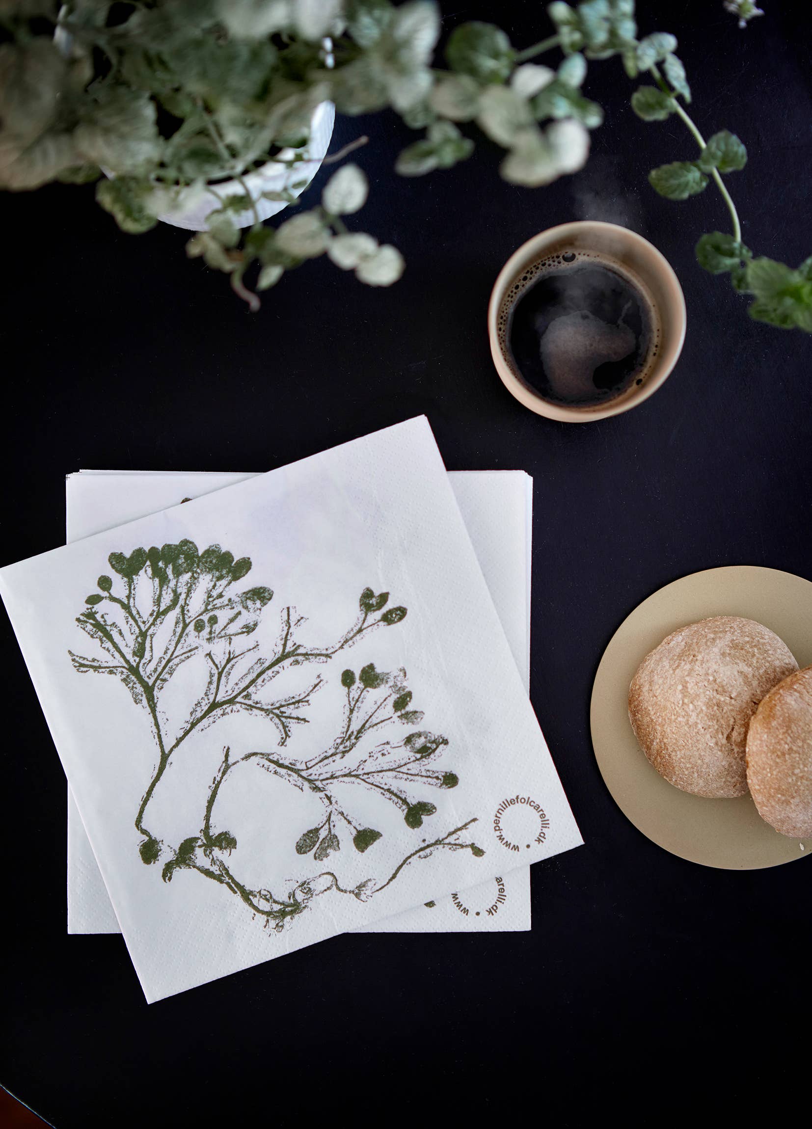 PERNILLE FOLCARELLI - Vendita all'ingrosso Tovagliolo monouso - Tovaglioli da tavola verde alga2