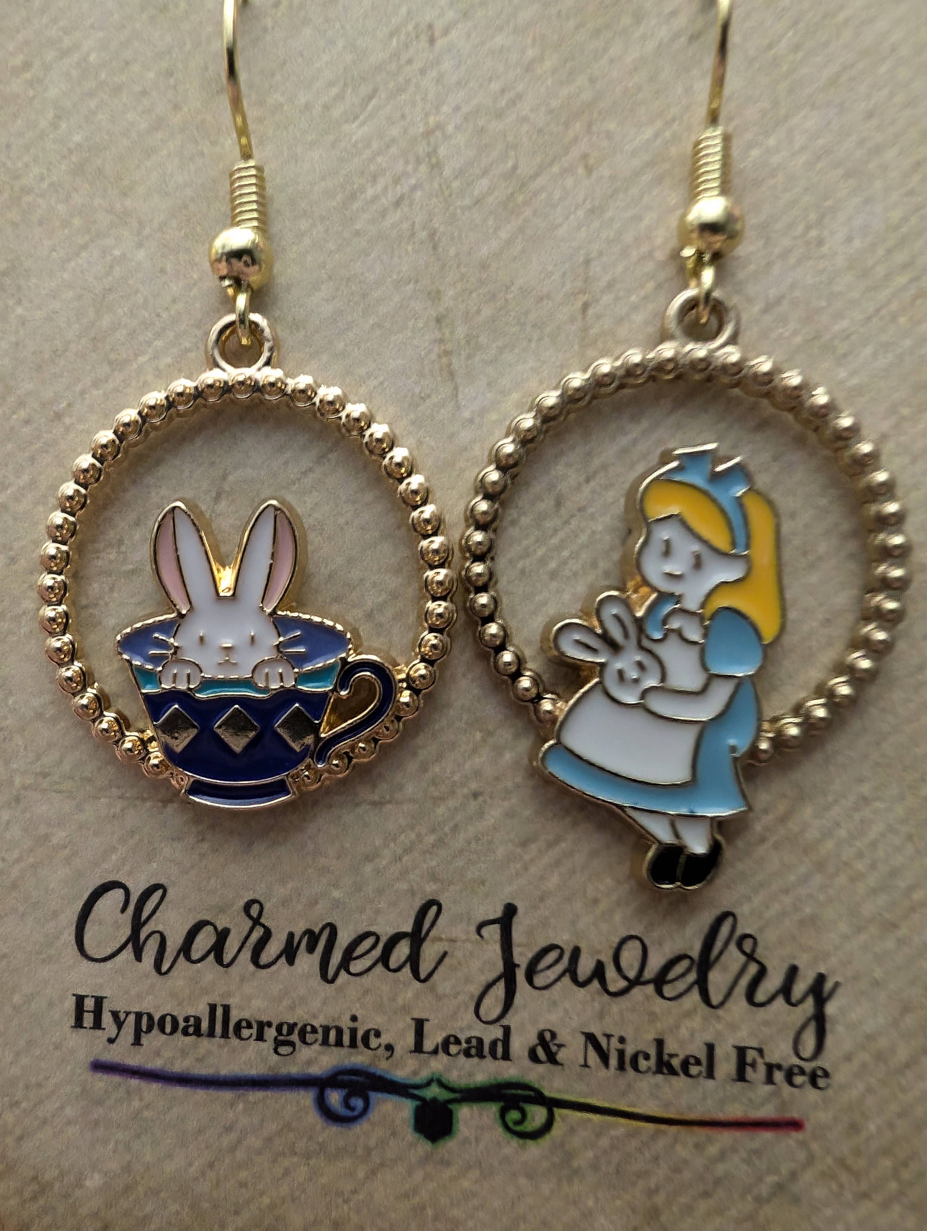 Con-Quest Crafts - Wholesale Dangle Earrings - Fairy Tale Princess Inspired Earrings &Necklaces9