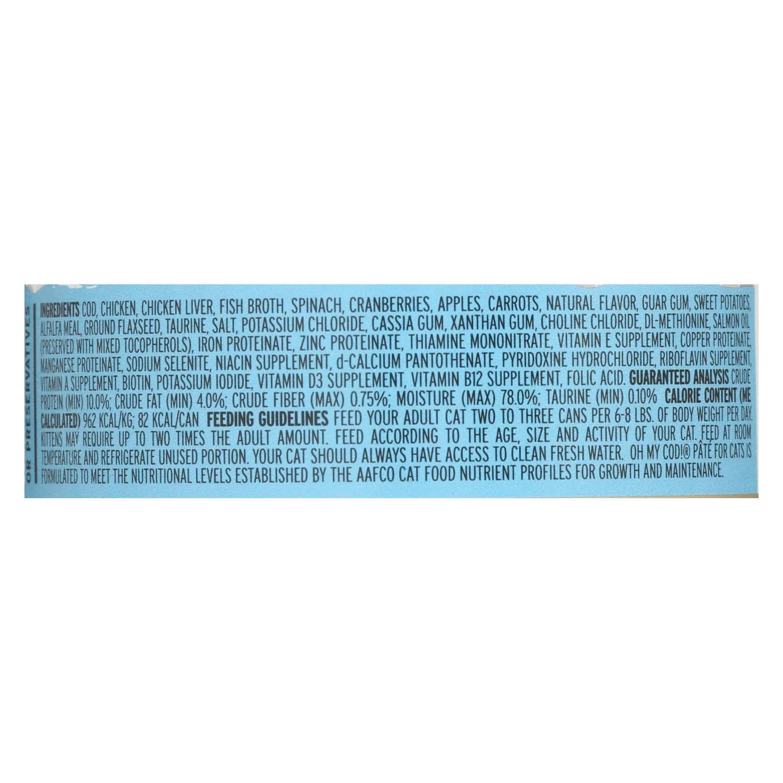 Everyday Supply Co - Wholesale Pet Food - Cat - I And Love And You Oh My Cod - Recipe - Case Of 24 - 3 Oz.1