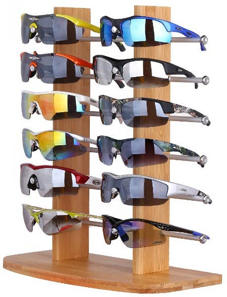 Fiona Accessories - Vendita all'ingrosso Vetrina per rivenditori - Accessori - Espositore per occhiali da sole da 12 pezzi0