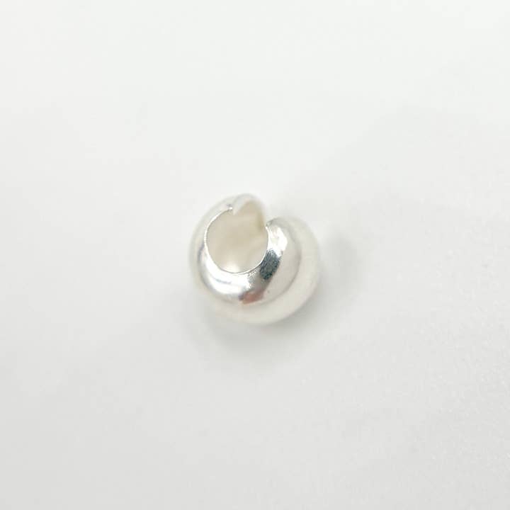 Tresor Jewelry Inc. - Wholesale Craft Supplies - 5004840CC. 4MM White Sterling Silver Crimp Cover3