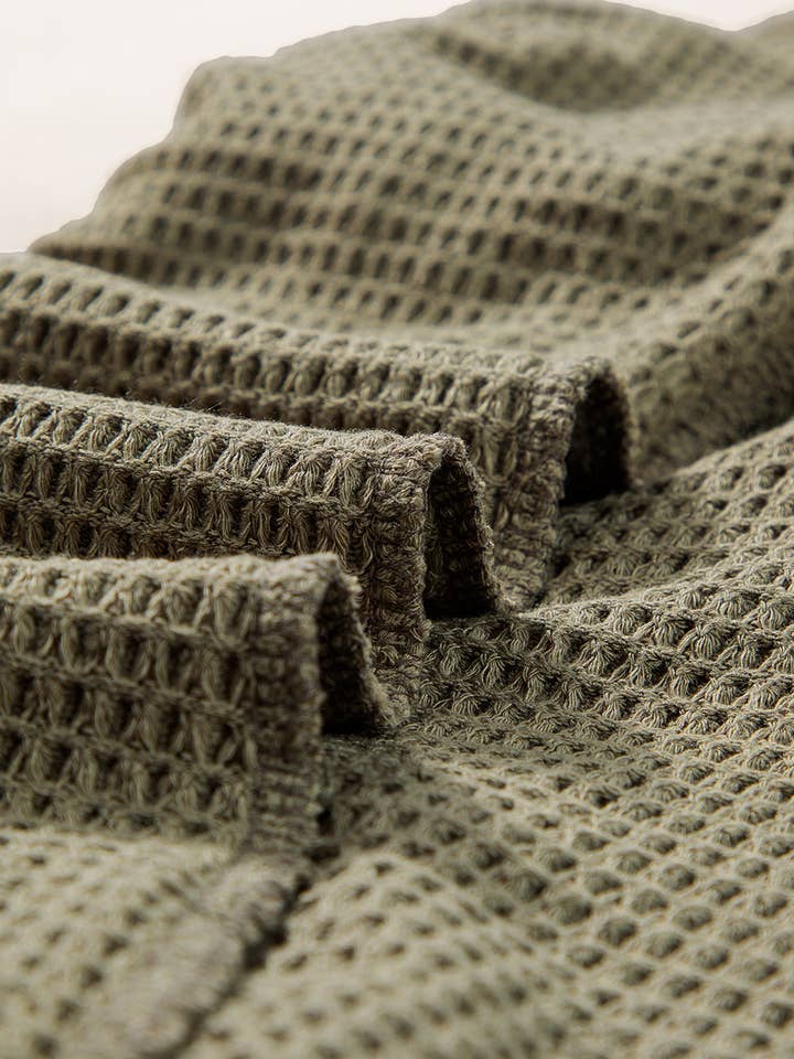 Laurel Green Fringe Trim Textured Short Two Piece Set for wholesale on Faire6