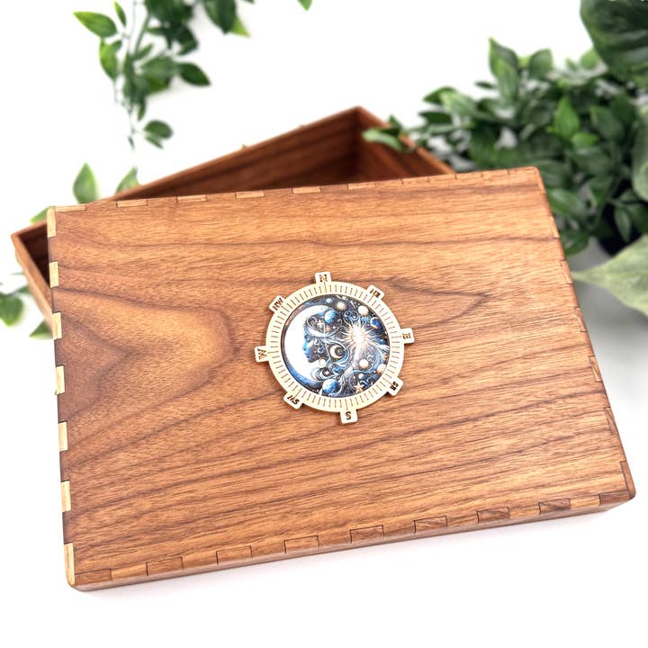 Keepsake Walnut Heritage Box for wholesale by Made and Assembled