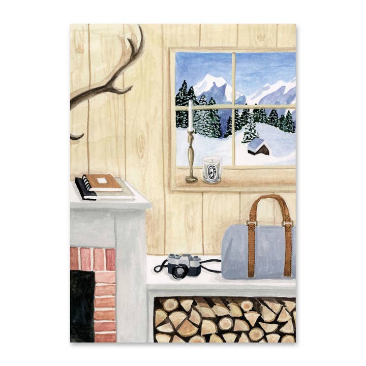 Cartolina The Shelter per la vendita all'ingrosso da parte di MÉLANIE VOITURIEZ