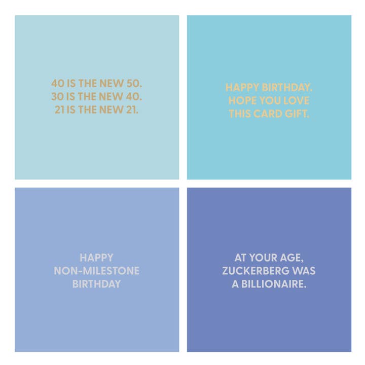 Chive - Wholesale Birthday Card - Birthday Greeting Cards - 96pc Assortment