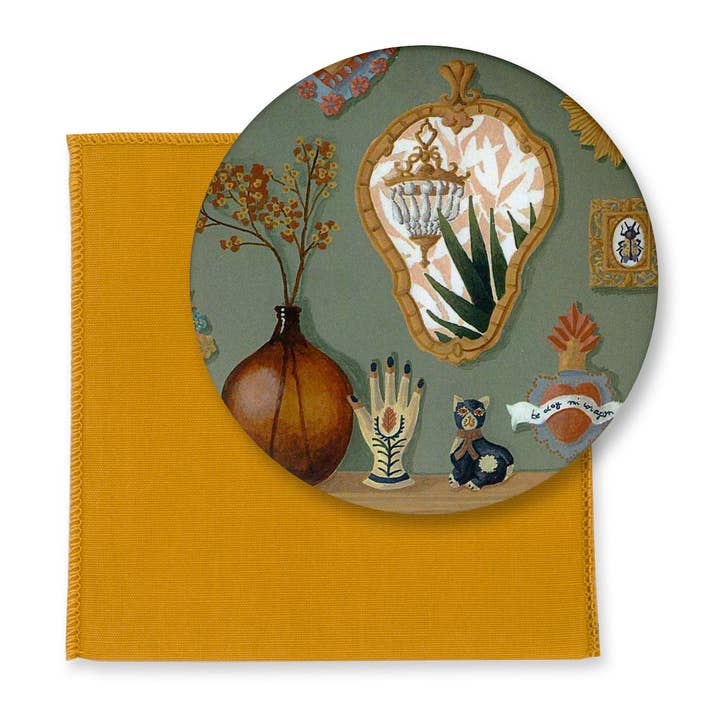 MÉLANIE VOITURIEZ - Wholesale Compact Mirror - Ex votos bag mirror